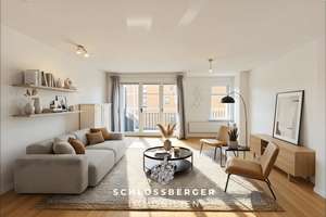 "SMART": MODERNE WOHNUNG MIT SÜDBALKON, ROOFTOP-ZUGANG UND EXZELLENTER ANBINDUNG – Die vollständige Adresse der Immobilie erhältst du vom Anbieter., 80999 Untermenzing, München – Vorschaubild 1