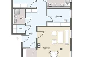 Charmante 4-Raum-Wohnung mit Balkon und Stellplatz – Die vollständige Adresse der Immobilie erhältst du vom Anbieter., 1109 Klotzsche (Stadtteil), Dresden – Vorschaubild 7