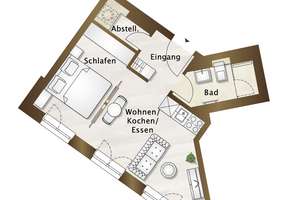 VIA REGIA Leipzig – WE 01 | 1,5-Zi.-Neubau, 31,9 m², EG, KfW-40-EE – Waldstraße 2a, 4105 Zentrum-Nordwest, Leipzig – Vorschaubild 12