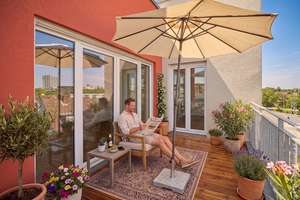 Neubau-Erstbezug: 2-Zimmer-Wohnung+Sonnenbalkon in Darmstadt – 64283 Mitte, Darmstadt – Vorschaubild 2
