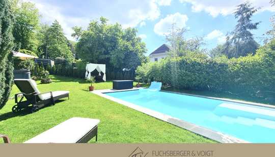 Bild von Paradies gefunden: Haus mit Pool und Pizzaofen!