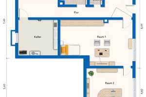 Einfamilienhaus im bevorzugten Stadtteil von Hof – Hof – Vorschaubild 34
