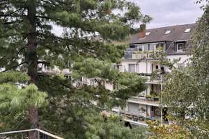 TOP - Grundriss mit Balkon und Wohnküche – Simrockstr. 44, 40235 Grafenberg, Düsseldorf – Vorschaubild 3