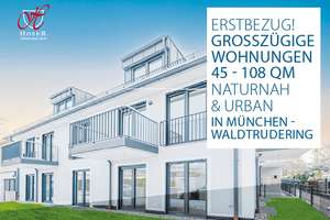 NEUBAU !! Barierrefreie 2-Zimmerwohnung im 1. Obergeschoss mit Balkon – Die vollständige Adresse der Immobilie erhältst du vom Anbieter., 81827 Waldtrudering, München – Vorschaubild 7