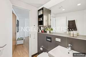 Eine Bühne für Skyline und Europagarten: Zwei-Zimmer-Wohnung im Praedium – 60486 Gallus, Frankfurt am Main – Vorschaubild 12