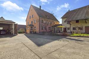 Flexibles Anwesen für kreative Ideen und Projekte – Die vollständige Adresse der Immobilie erhältst du vom Anbieter., 91620 Ohrenbach – Vorschaubild 1