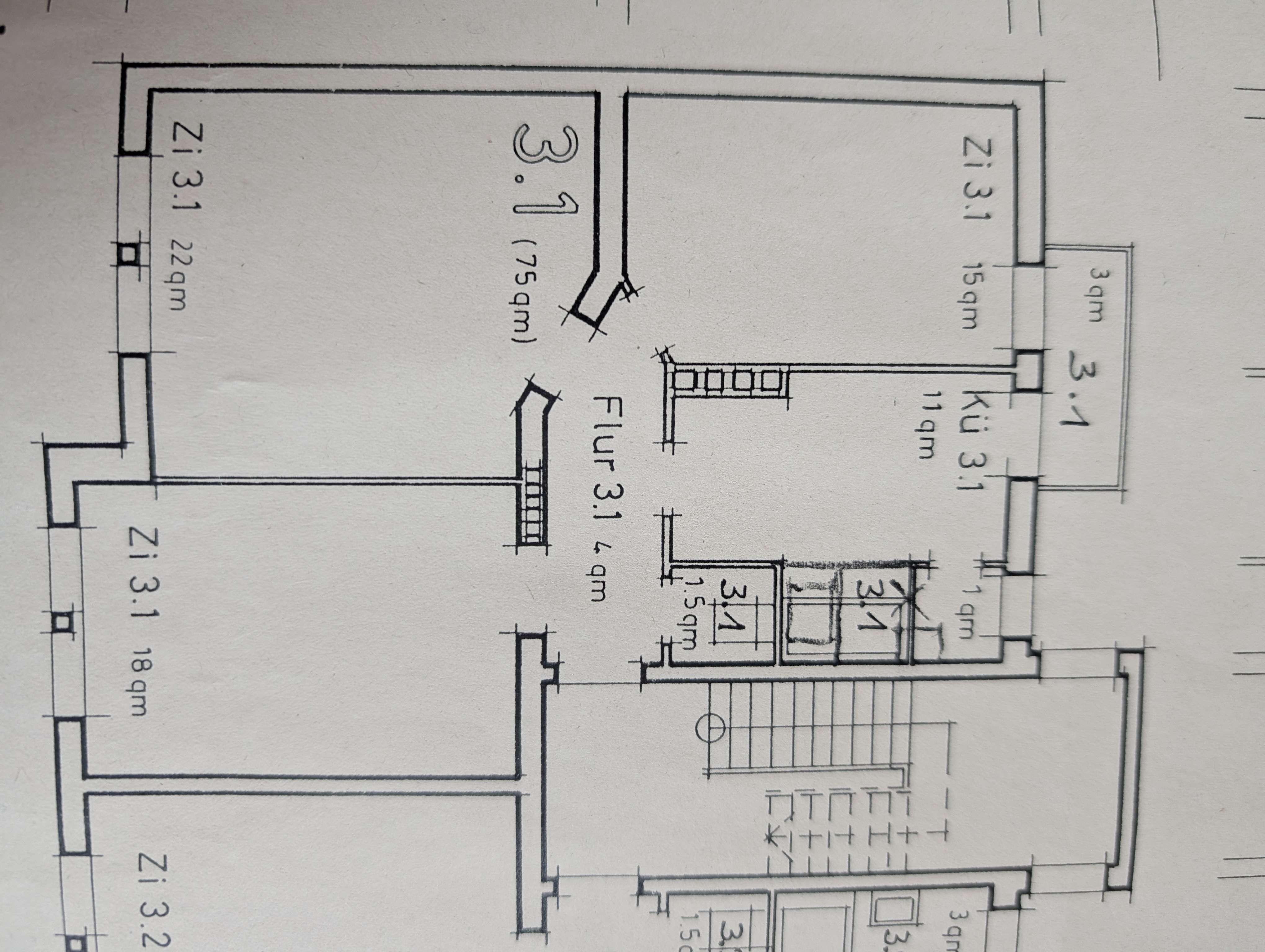 3-Zimmer-Wohnung im 3. OG in Kassel-Wesertor, Kassel – Bild 2