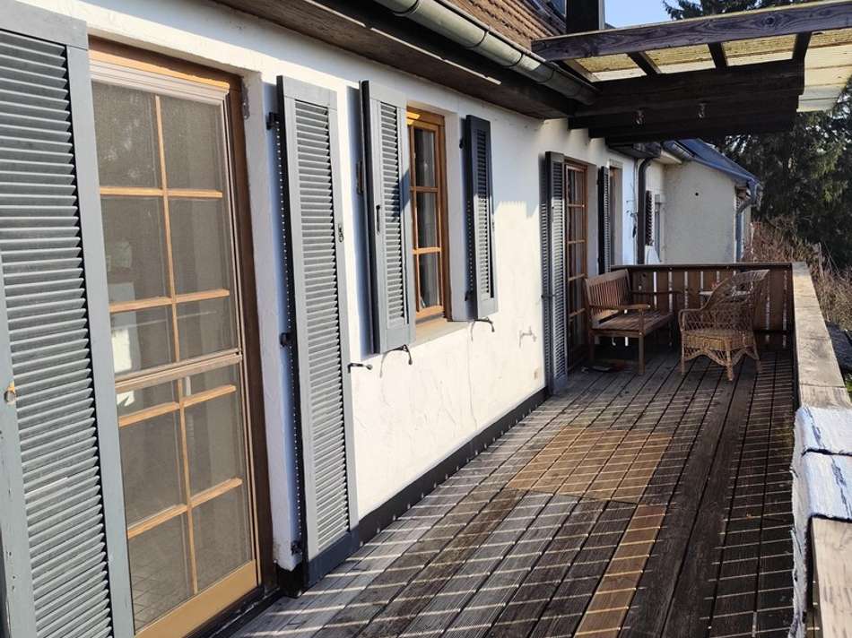 Großer Südbalkon