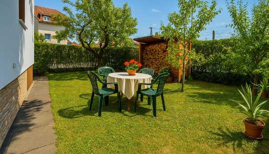 Bild von Rodgau-Hainhausen: Freistehendes 2-FH in top Zustand mit Ausbaureserve!