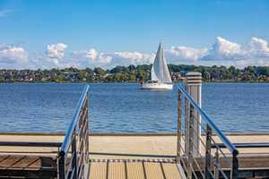 Hochwertig möbliertes Wasserhaus mit Bootsliegeplatz * Hausboot - Feeling * – Schleswig-Flensburg (Kreis) – Vorschaubild 30