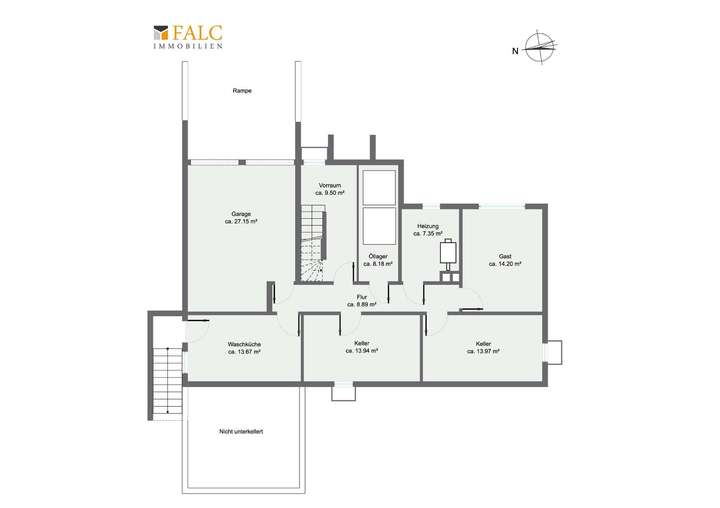 Grundriss Kellergeschoß