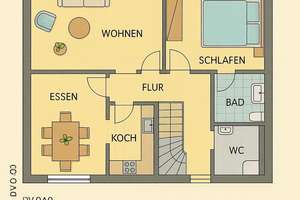 Viel Platz für die ganze Familie: Großes Einfamilienhaus  mit Garten und 3 Garagen – Die vollständige Adresse der Immobilie erhältst du vom Anbieter., 89584 Ehingen (Donau) – Vorschaubild 37