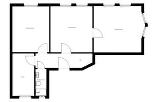 Frisch renovierte 3-Zimmer-Wohnung im Altbau! – Gneisenaustr. 5, 7743 Jena-Nord, Jena – Vorschaubild 2