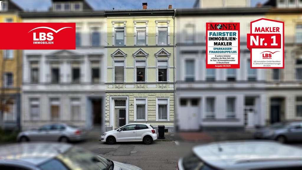 Mehrfamilienhaus im Jugendstil mit 6 Wohneinheiten
