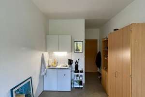 Möbliertes Studentenapartment mit eigenem Bad – Ulmenweg 55, 68167 Neckarstadt-Ost/Wohlgelegen, Mannheim – Vorschaubild 1