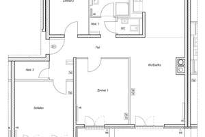 Lichtdurchflutete 4-Zimmer-Wohnung mit sonnigem Balkon und großzügiger Einbauküche – Anna-Beyer-Straße 21, 60435 Nordend-West, Frankfurt am Main – Vorschaubild 6