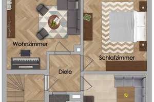 Moderne 2-ZKB Eigentumswohnung mit großem Balkon in Parknähe von Ludwigshafen-Friesenheim – 67063 Friesenheim, Ludwigshafen am Rhein – Vorschaubild 6