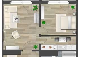 Top Wohnadresse - 2-Raum-Wohnung direkt am Schlossteich – Promenadenstr. 5, 9111 Zentrum, Chemnitz – Vorschaubild 5