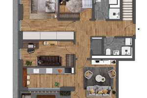 4-Zi-Penthouse Neubau mit privater Dachterrasse in Toplage am Beutlerpark – Die vollständige Adresse der Immobilie erhältst du vom Anbieter., 1217 Südvorstadt-Ost, Dresden – Vorschaubild 5