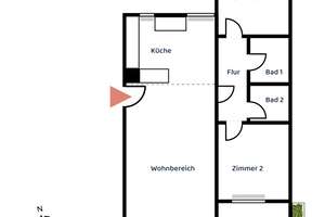 Gemütliche 3 Zi. im Arabellapark-Bogenhausen inkl. Balkon + TG – Elektrastraße 30a, 81925 Parkstadt, München – Vorschaubild 6