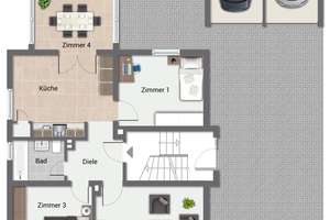 Zweifamilienhaus mit ausgebautem Dach im Dornröschenschlaf – Die vollständige Adresse der Immobilie erhältst du vom Anbieter., 68239 Seckenheim, Mannheim – Vorschaubild 35