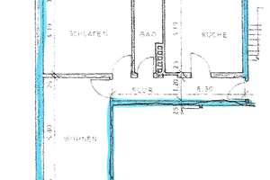 SEHR RUHIGE BALKONWOHNUNG mit Wohnküche – Eckenbergerstraße 13, 52066 Burtscheider Abtei, Aachen – Vorschaubild 3