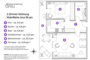 Sehr schöne moderne helle Garten-Wohnung direkt am Riemer Park, Baujahr 2001 (langjährig vermietet) – Georg-Kerschensteiner Str. 52, 81829 Messestadt Riem, München – Vorschaubild 2