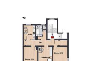 Zimmer ca. 15 m² mit Gemeinschaftsbalkon // 1.OG rechts, Zimmer 1317 – Robert-Koch-Platz 4, 38440 Wolfsburg – Vorschaubild 10