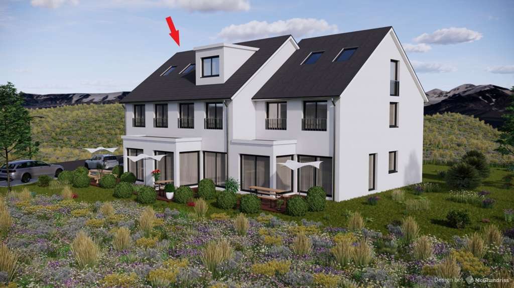 Immobilie in Breckerfeld - Modernes Reihenendhaus - Neubau - Garage - Terrasse - Garten - Wintergarten - - Bild 1