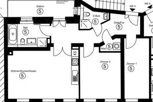 Neu sanierte 3-Zimmer-Wohnung mit Luxus-Einbauküche und großem Balkon – 4177 Altlindenau, Leipzig – Vorschaubild 13