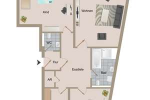 Frisch renoviertes Wohnglück: Großzügige 3-Zimmer-DG-Wohnung mit Lift & Balkon – Lemsdorfer Weg 16, 39112 Sudenburg, Magdeburg – Vorschaubild 15