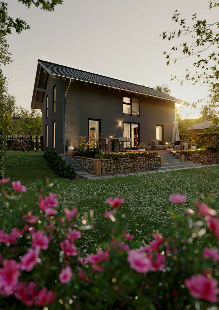 Immobilie in Krauthausen - Mit Grundstück: Zeitlose Eleganz im modernen Town & Country Landhaus in Krauthausen - Bild 4