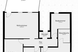 Mit Einbauküche und weiteren Extras: Schicke 3-Zimmer Wohnung mit Terrasse – Hülser Str. 91, 47803 Inrath/Kliedbruch, Krefeld – Vorschaubild 24