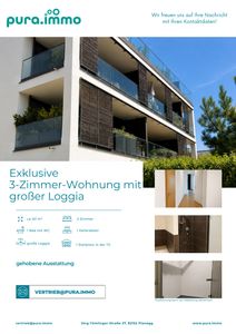 Exklusive 3-Zi WHG mit Loggia