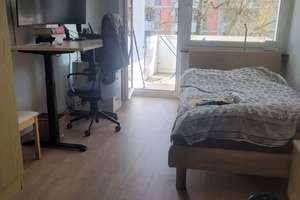 Möbliertes 27qm Zimmer am Bonner Platz mit großem Balkon – Düsseldorfer Straße 7, 80804 Am Luitpoldpark, München – Vorschaubild 2