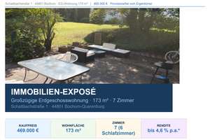 Großzügige EG-Wohnung 173m² · Garten · Garage · provisionsfrei