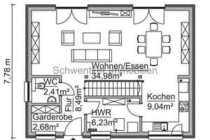 Einfamilienhaus 122 qm mit Grundstück / monatl. Finanzierungsrate 1.831,-- incl. Fördermittel  Schlü – Die vollständige Adresse der Immobilie erhältst du vom Anbieter., 32479 Hille – Vorschaubild 4