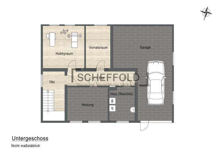 Grundriss Untergeschoss (Kelle