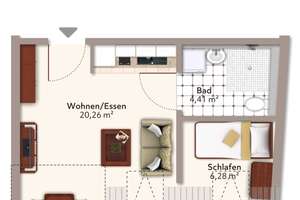 2 x kleine Apartments * voll vermietet und Energieneutral !!!!  – Die vollständige Adresse der Immobilie erhältst du vom Anbieter., 99086 Ilversgehofen, Erfurt – Vorschaubild 8