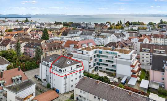 Sonnenanbeter aufgepasst: helle 4-Zi.-Maisonette-Wohnung mit Aufzug und schicker Einbauküche