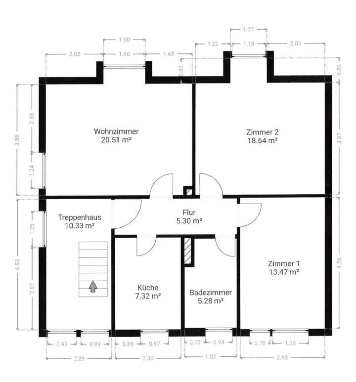 Grundriss Dachgeschoss