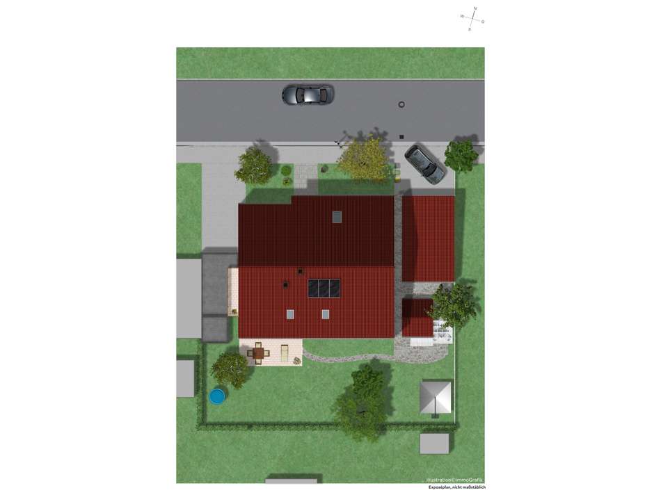 Lageplan, Grundstück