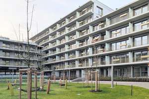 Erstbezug im "Patio Pasing": Löffelfertig möblierte 3-Zimmer-Wohnung mit Loggia & Home-Office – Hermine-von-Parish-Straße 49, 81245 Neupasing, München – Vorschaubild 17