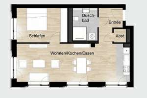Stilvolles Wohnen auf höchstem Niveau – Lichtdurchflutete 2-Zimmer-Wohnung mit Concierge & TG – Ostendstraße  123, 90482 Mögeldorf, Nürnberg – Vorschaubild 10