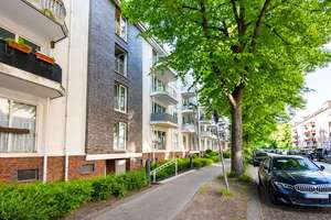Gepflegte 2-Zi.-Wohnung mit Balkon und Top-Anbindung in HH-Hamm...