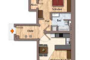 Moderne 2-Raum-Wohnung mit Balkon - attraktive Ausstattung - – Otto-von-Guericke-Str. 59, 39104 Magdeburg – Vorschaubild 4