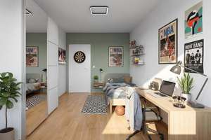 HOCHFELD: 4-Zimmerwohnung mit Wohnküche und Balkon- Loggia – Die vollständige Adresse der Immobilie erhältst du vom Anbieter., 86159 Hochfeld, Augsburg – Vorschaubild 9