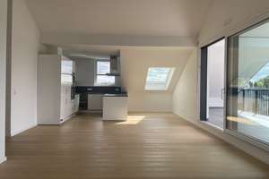 4-ZIMMER-PENTHOUSE | ALLEINE AUF EINER EBENE | 2. TAGESLICHTBÄDER | EBK | LOGGIA