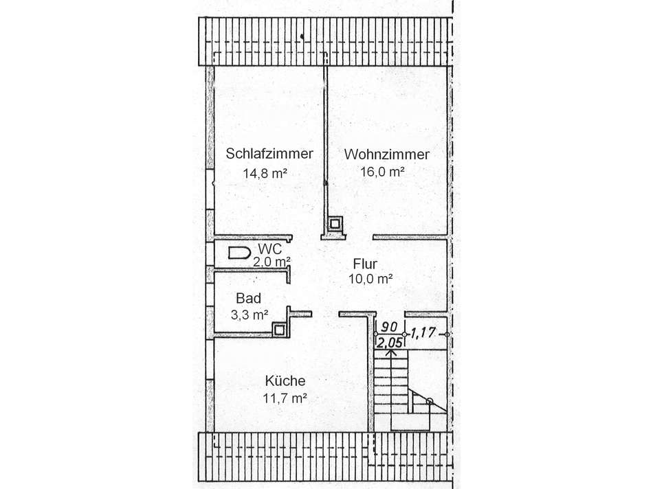 Grundriss Dachgeschoss