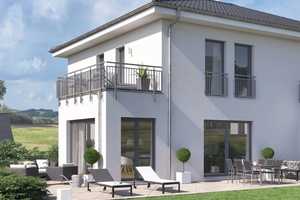 Energieeffizientes Architektenhaus (DHH) für Familien mit schönem Garten, Garage/Stellplatz + Balkon – München (Kreis) – Vorschaubild 1